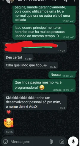 Print de depoimento — 3 vendas realizadas