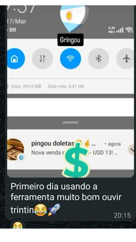 Print de depoimento — melhor atendimento